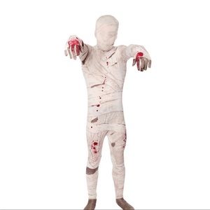 Morphsuit Mummy Kids Size Medium EUC worn once for a party str…